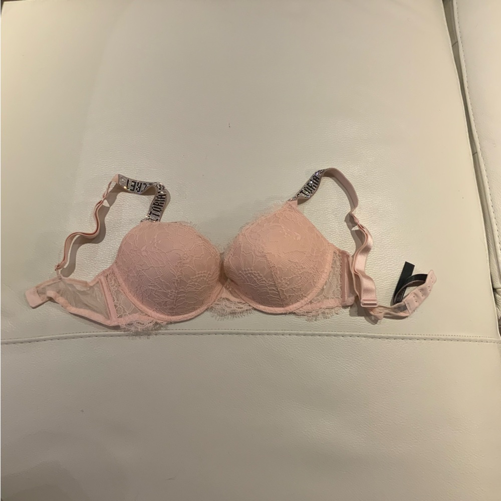 Victoria's Secret Blush Lace Bra